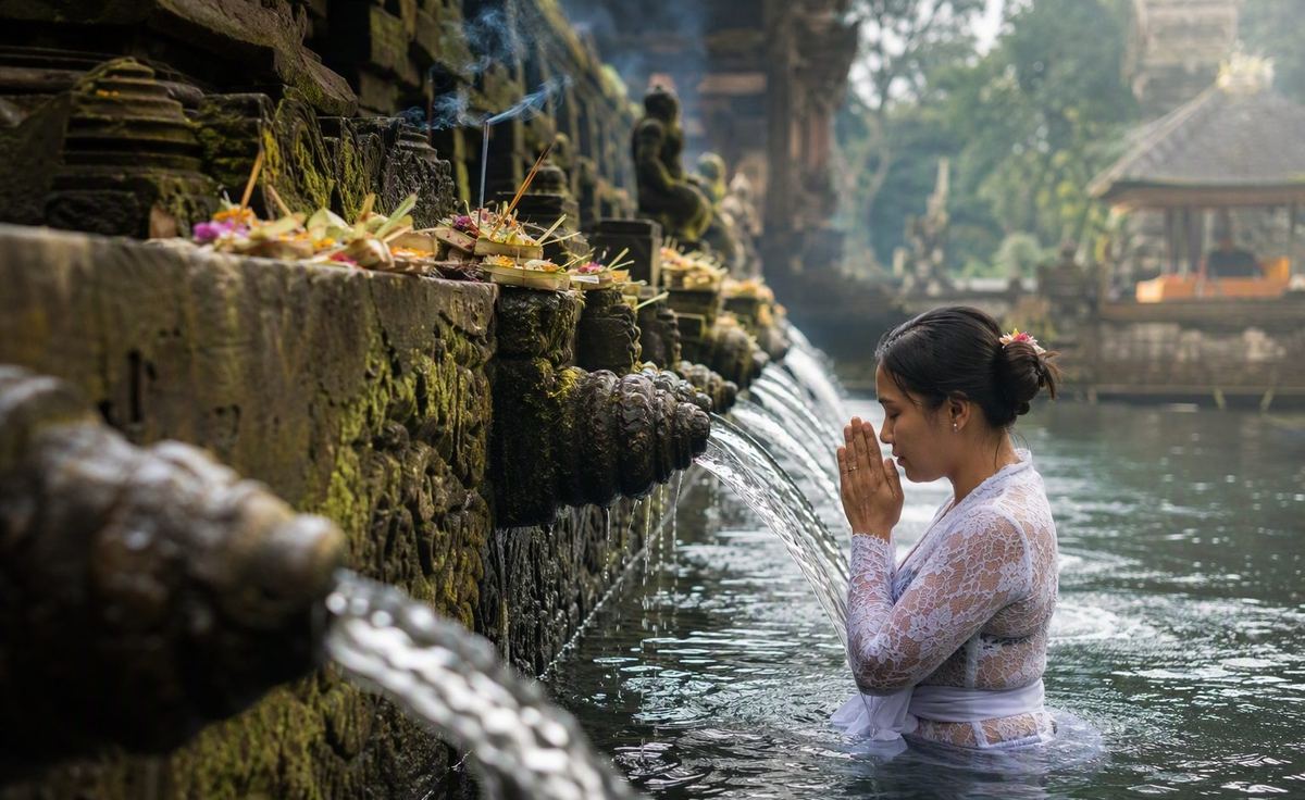 Melukat: Bali's Sacred Water Purification Ceremony, Explained
